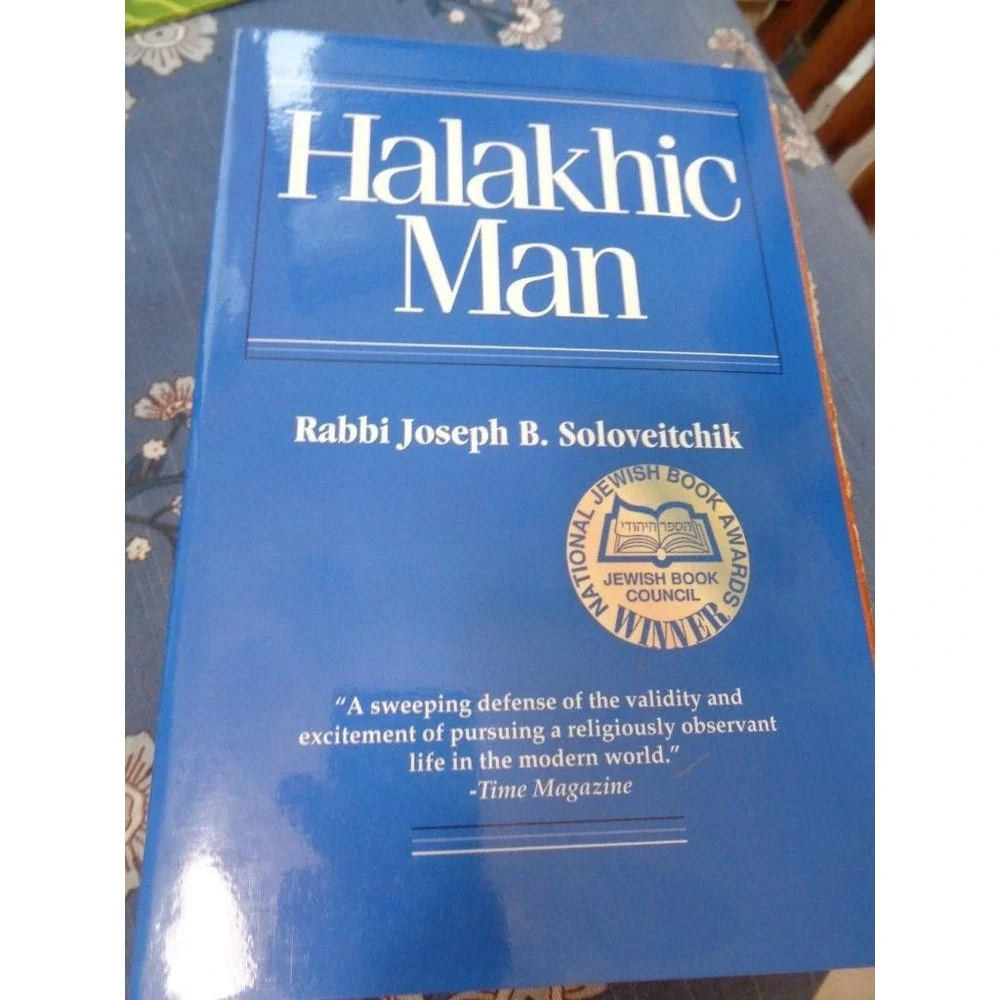 Halakhic Man by Joseph B. Soloveitchik (1984, Trade Paperback)